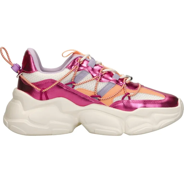 Steve Madden Spectator lage sneaker fuchsia
