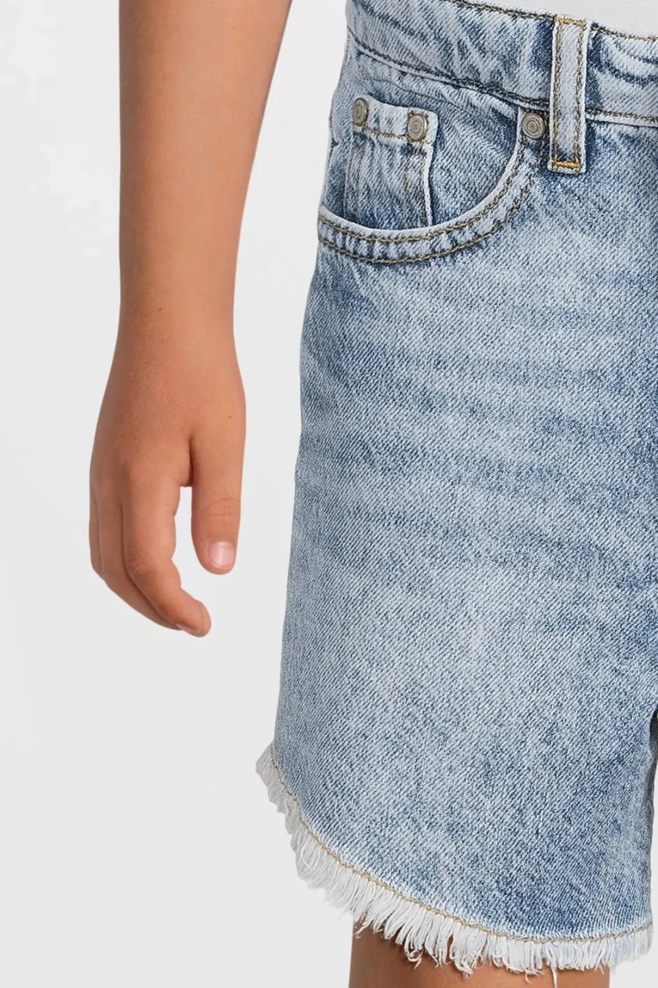 Cars regular denim short lichtblauw, foto 8