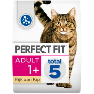 Perfect Fit Adult 1+ droog kattenvoer kip
