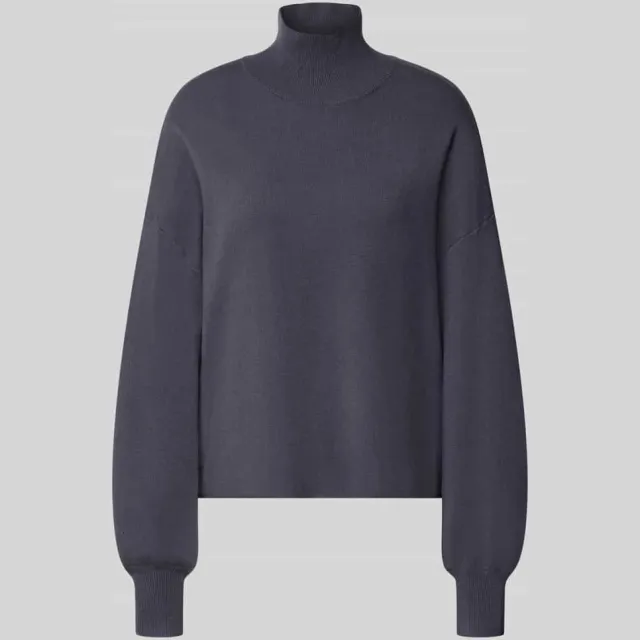 MSCH Copenhagen Gebreide pullover van viscosemix model 'Mercy East' Donkerblauw