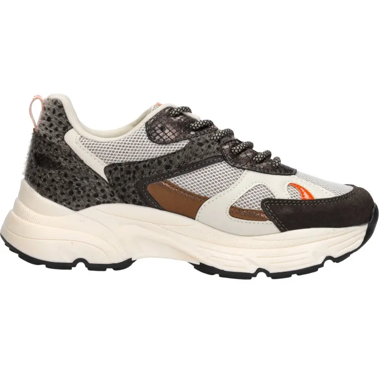 Sub55 lage sneakers taupe