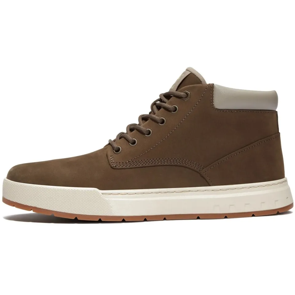 Timberland Maple Grove Mid hoge sneakers bruin, foto 4