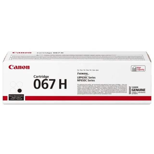 Canon toner cartridge 067 H BK zwart