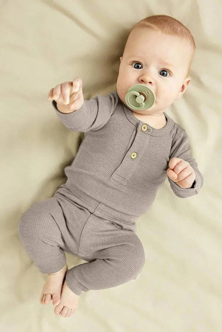 NAME IT BABY romper NBMKAB taupe, foto 3