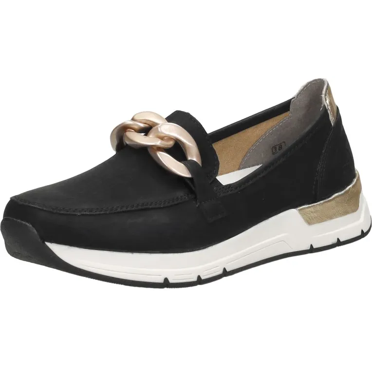Rieker Sportief mocassin zwart, foto 3