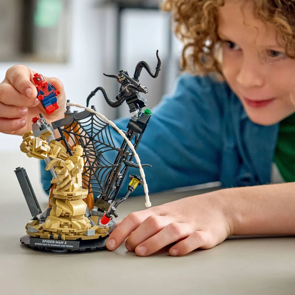 Lego Marvel Spider-Man Ultieme Strijd: Spider-Man vs. Sandman Bouwpakket 76334, foto 6