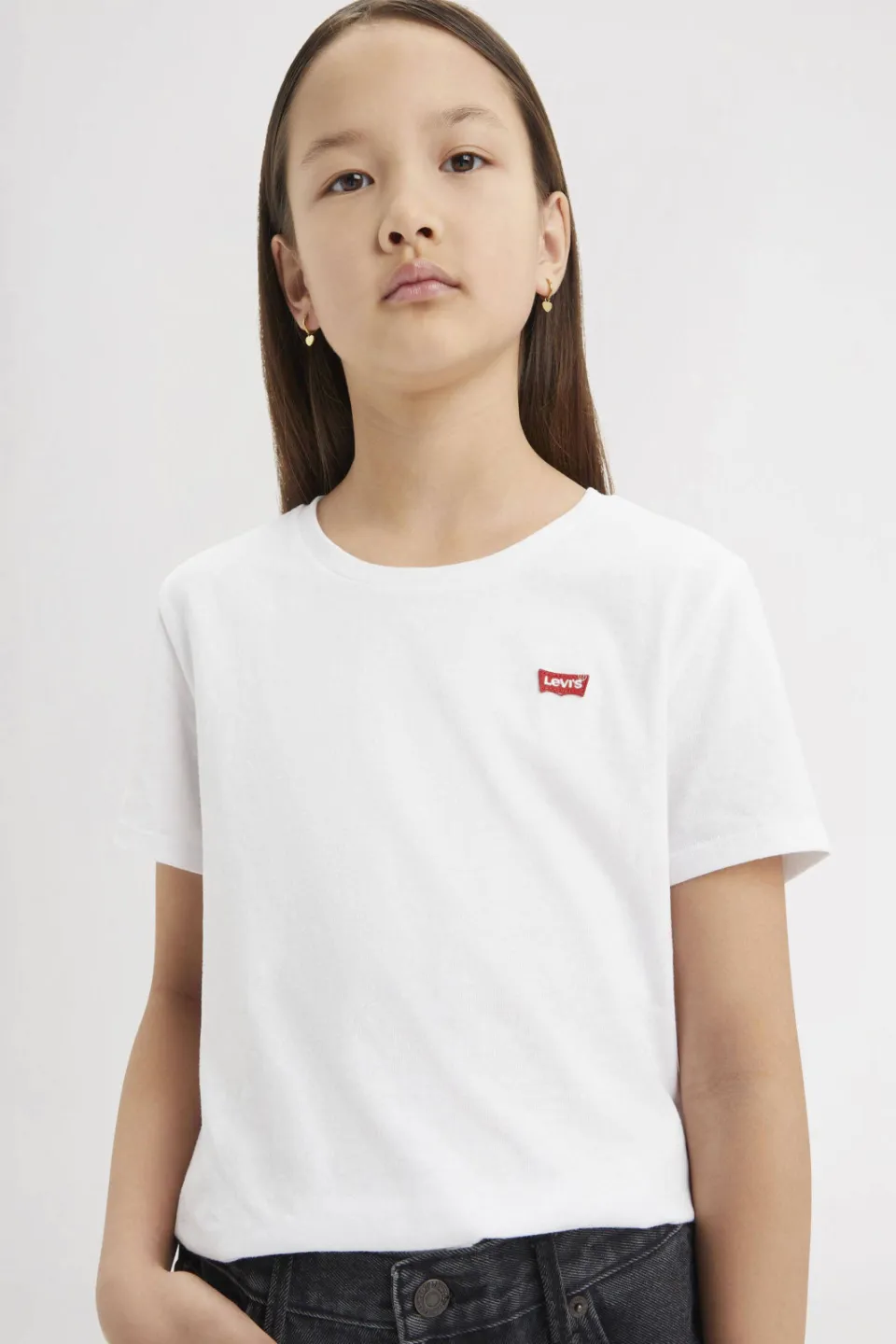Levi's BATWING CHEST HIT t-shirt wit, foto 4
