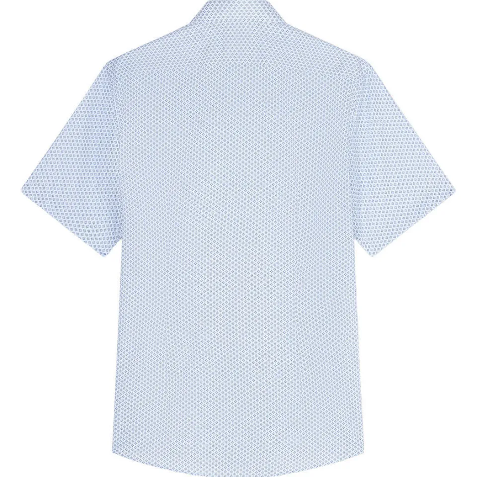 Olymp comfort casual overhemd lichtblauw blauw, foto 2