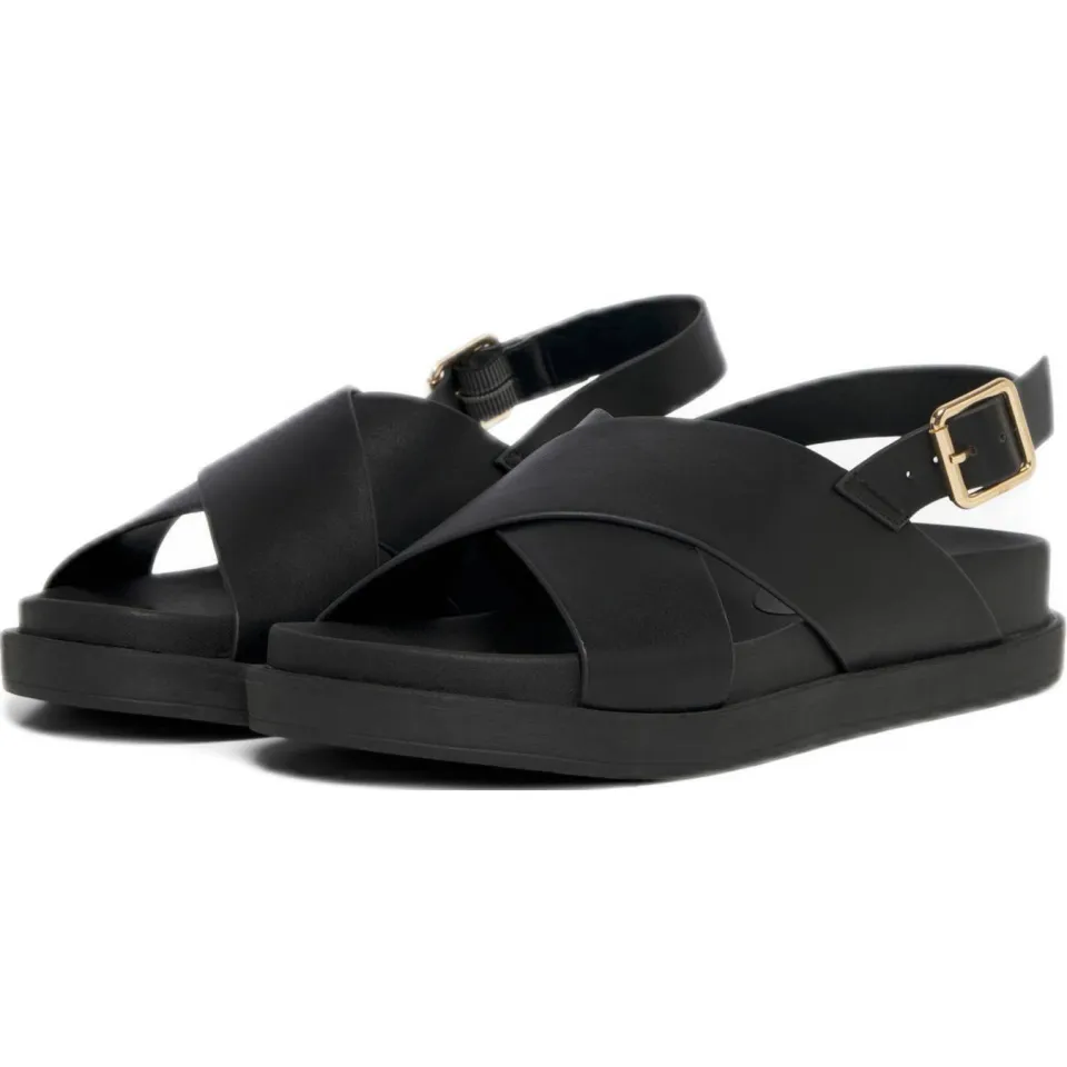 Only Onlminnie-2 slingback sandalen - zwart, foto 2