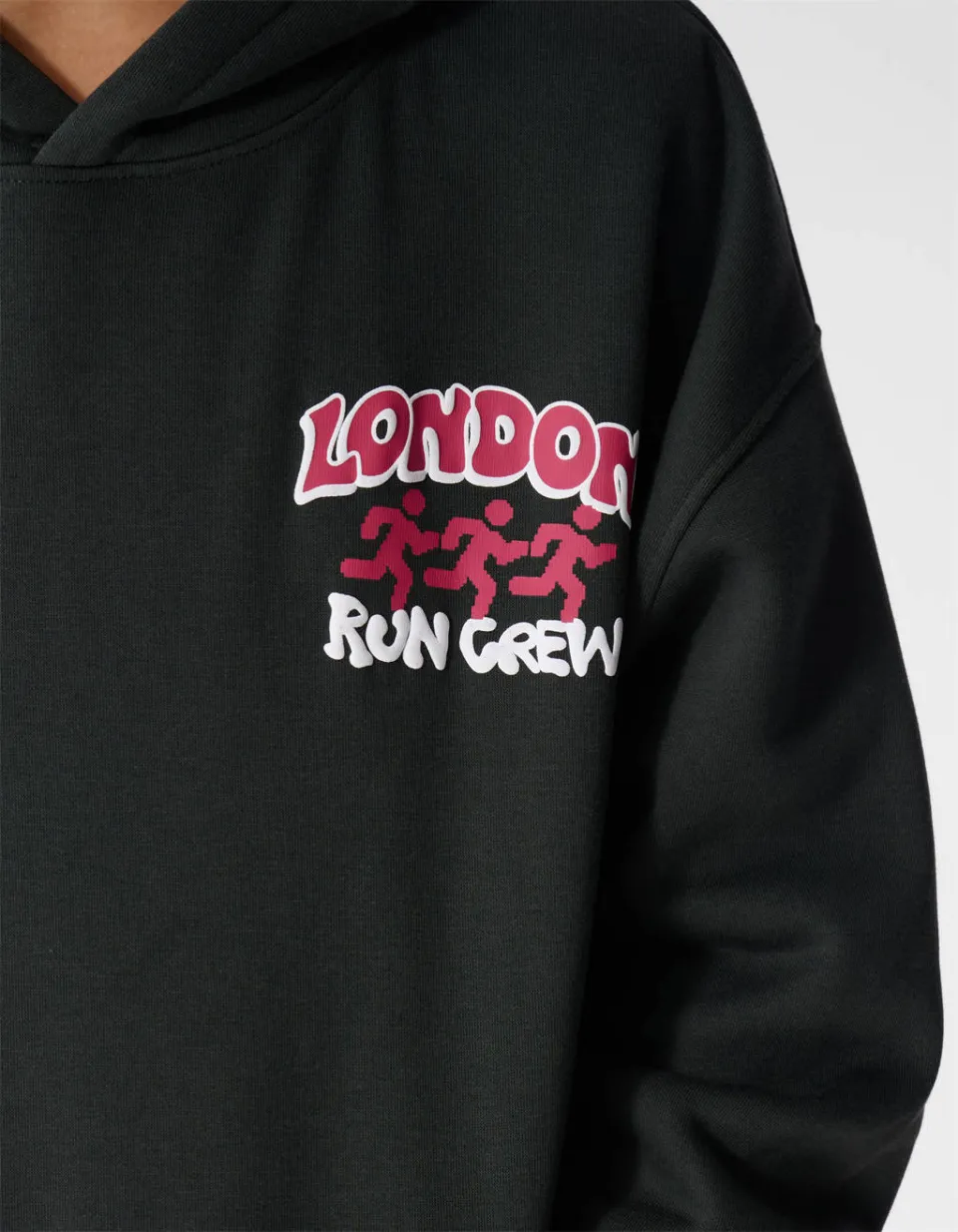 Shoeby sweater met backprint - donkergrijs/rood, foto 7