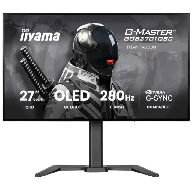 Iiyama G-Master GOB2701QSC-B1 OLED gamingmonitor