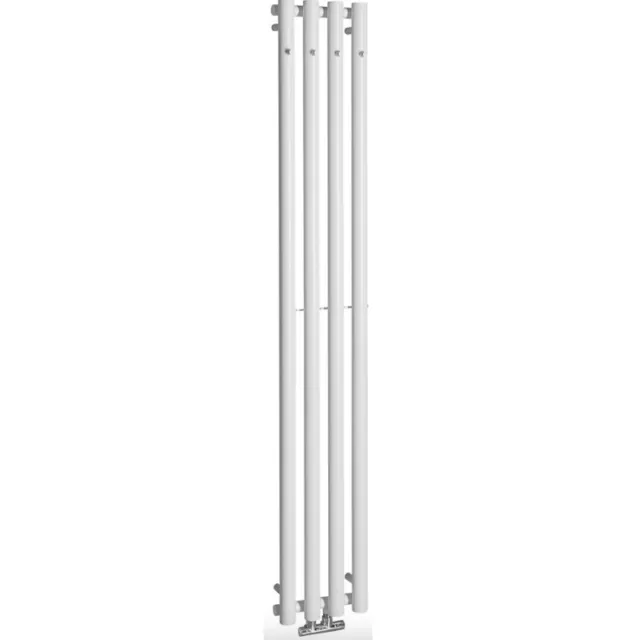 Designradiator Sapho Pilon Recht 27x180 cm 660W incl. 4 Haken Wit