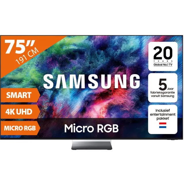 Samsung MRE75R95H (2026) - 75 inch - RGB TV zwart, foto 2