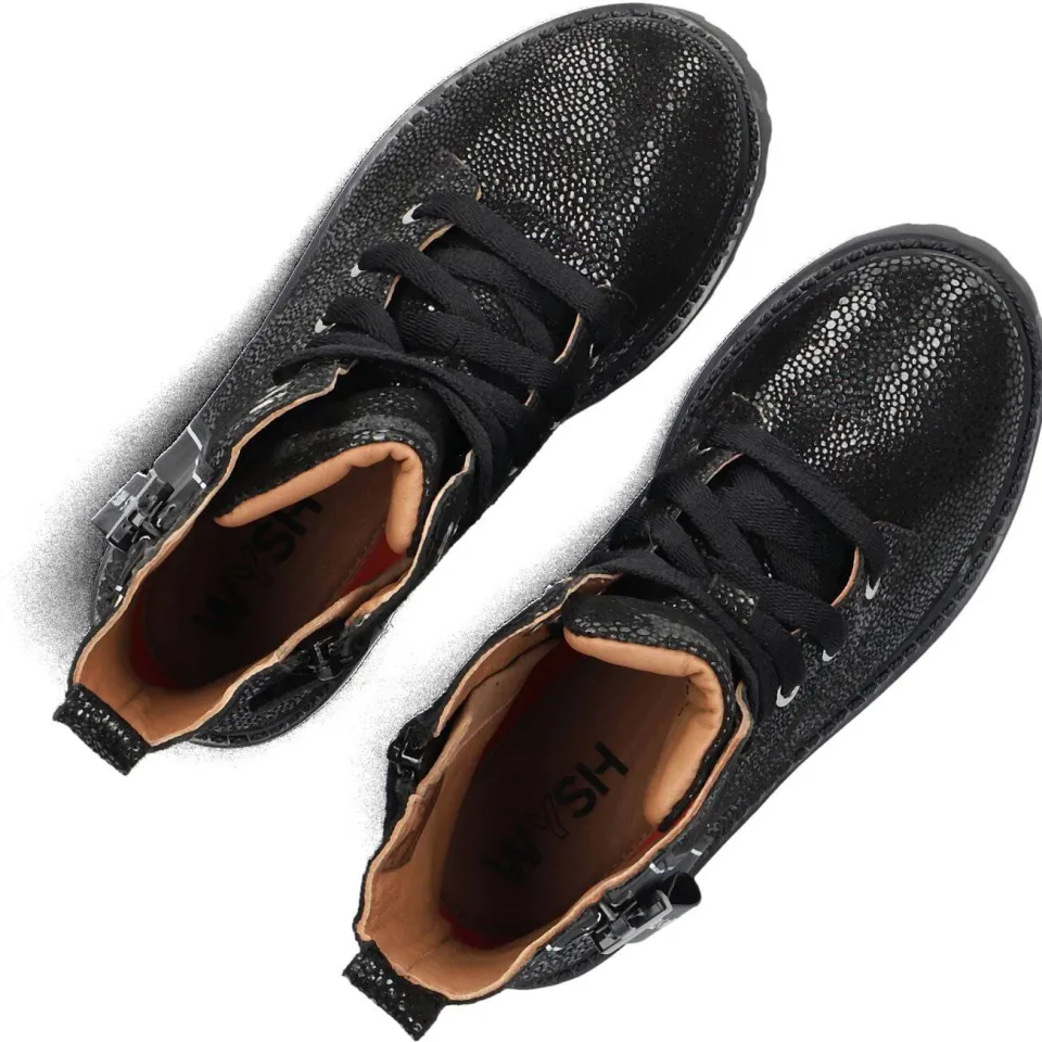 Wysh Boots Margot Zwart, foto 4