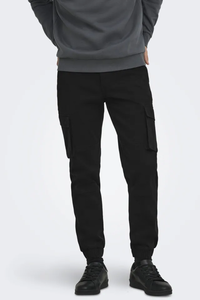 Only & Sons Cam cargobroek zwart, foto 4