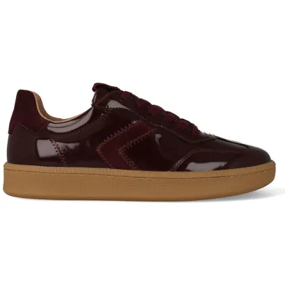 Dwrs Label Sneakers salta verniz / bruin Paars