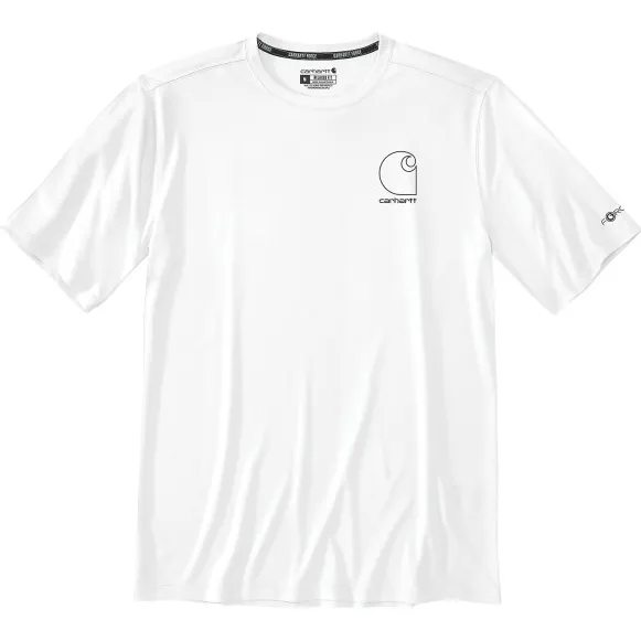 Carhartt Force Sun Defender t-shirt wit