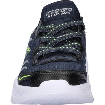 Skechers Hands Free Slip-In S-Lights sneakers met lichtjes donkerblauw, foto 3