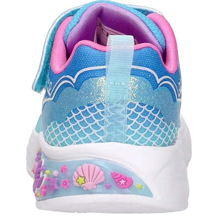 Skechers My Dreamers Lil Mermaid sneakers lichtblauw licht blauw, foto 4