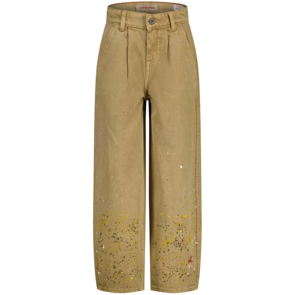 Quinns by Vingino Kendall loose fit jeans zand, foto 2