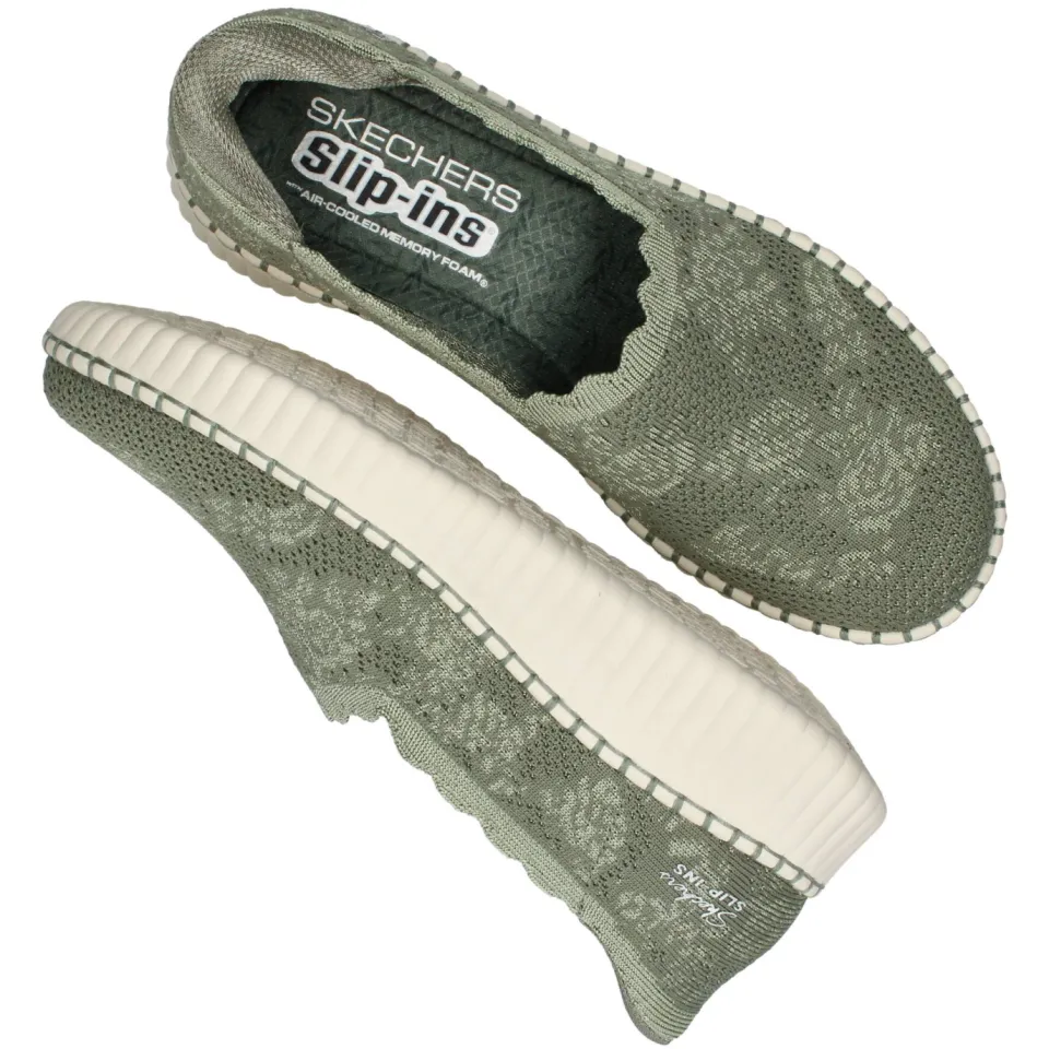 Skechers Wilshire Blvd Slip-Ins instappers groen, foto 8