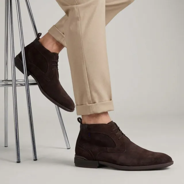 Floris Van Bommel De Hakker SFM-50165 veterboots bruin, foto 6