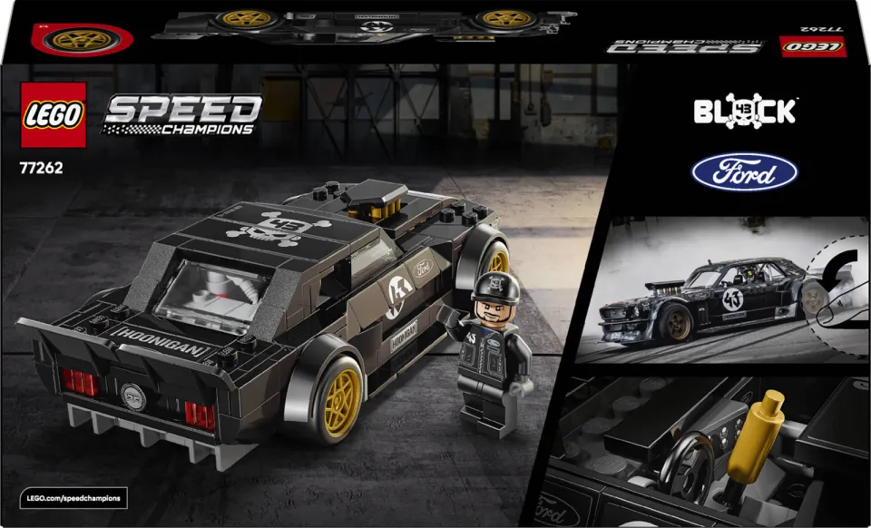 Lego Speed Champions Ken Blocks '65 Ford Mustang Hoonicorn V1 77262, foto 3