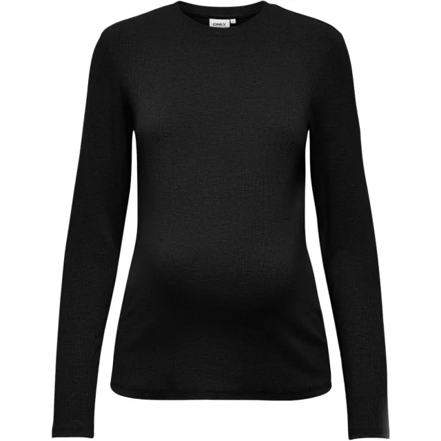 Only gebreide zwangerschaps longsleeve zwart, foto 2