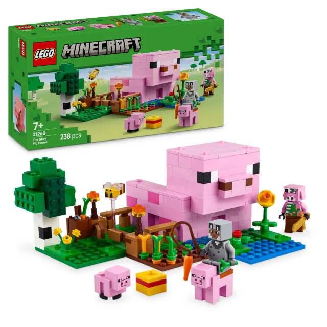 Lego Minecraft Het huis van het biggetje speelgoed 21268