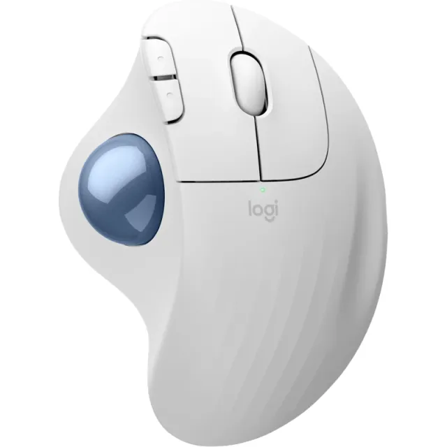 Logitech ERGO M575S trackball muis wit