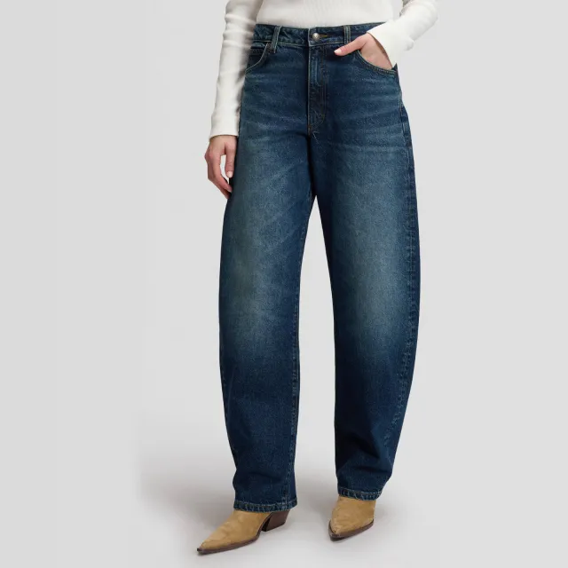 Lee barrel jeans - donkerblauw, foto 3