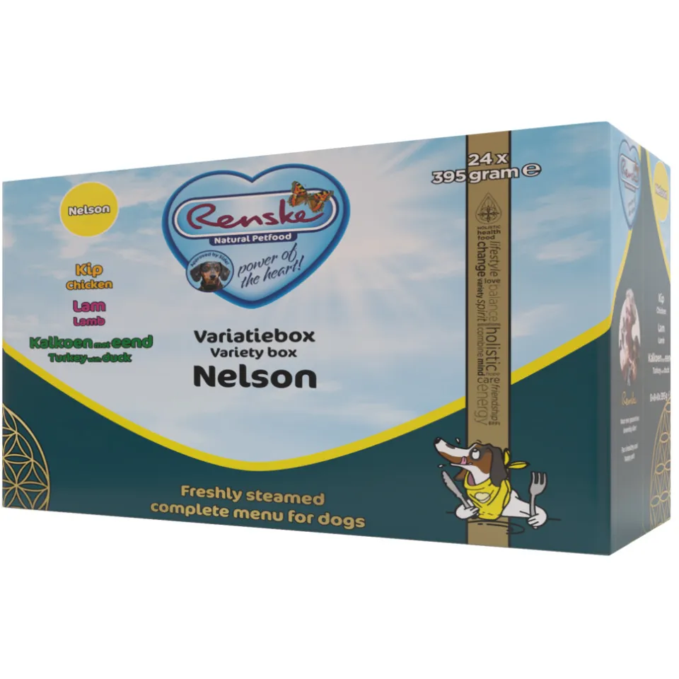 Renske Variatiebox Nelson natvoer hond