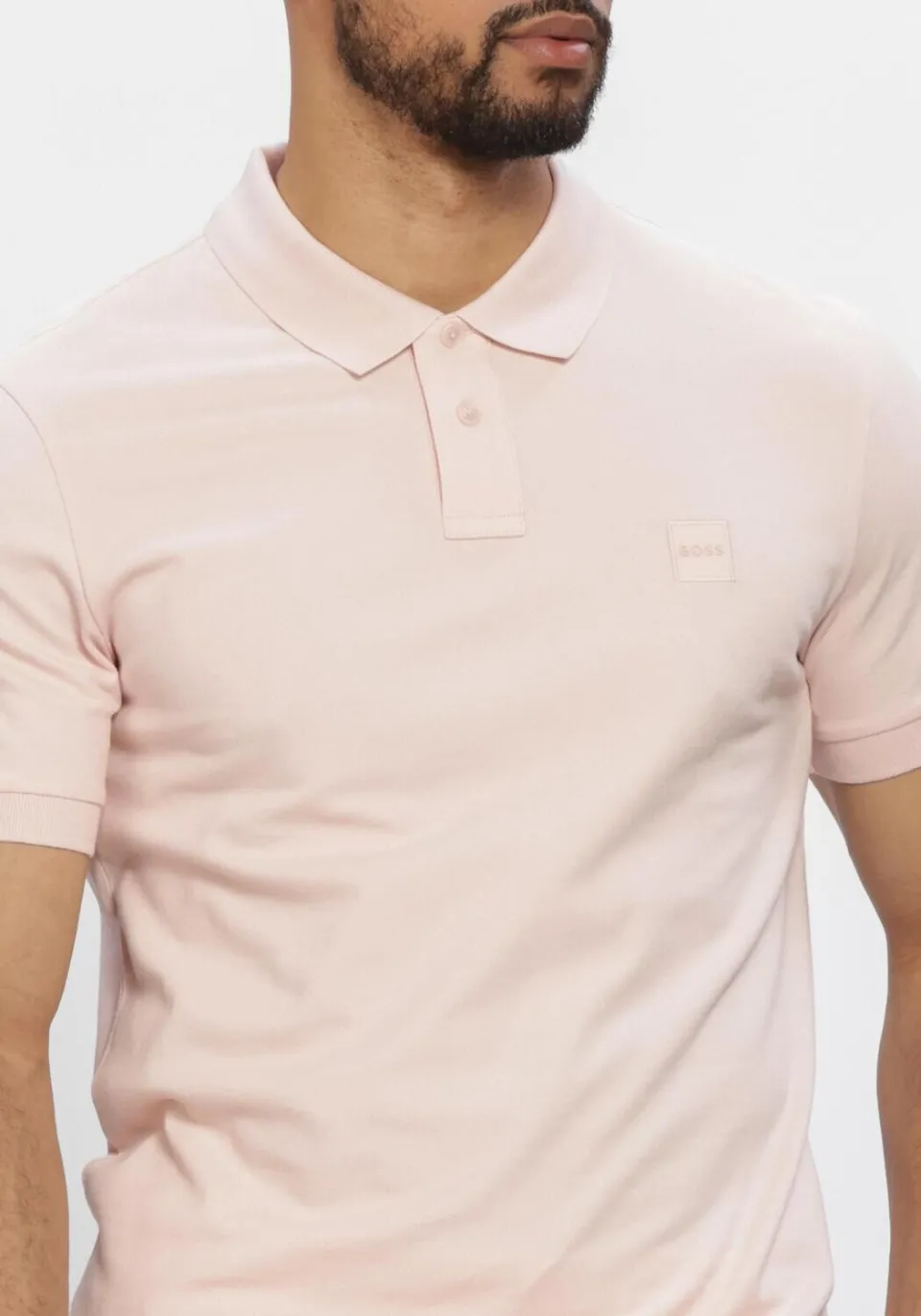 Boss Orange Heren Polo's & T-shirts Passenger - Lichtroze, foto 4