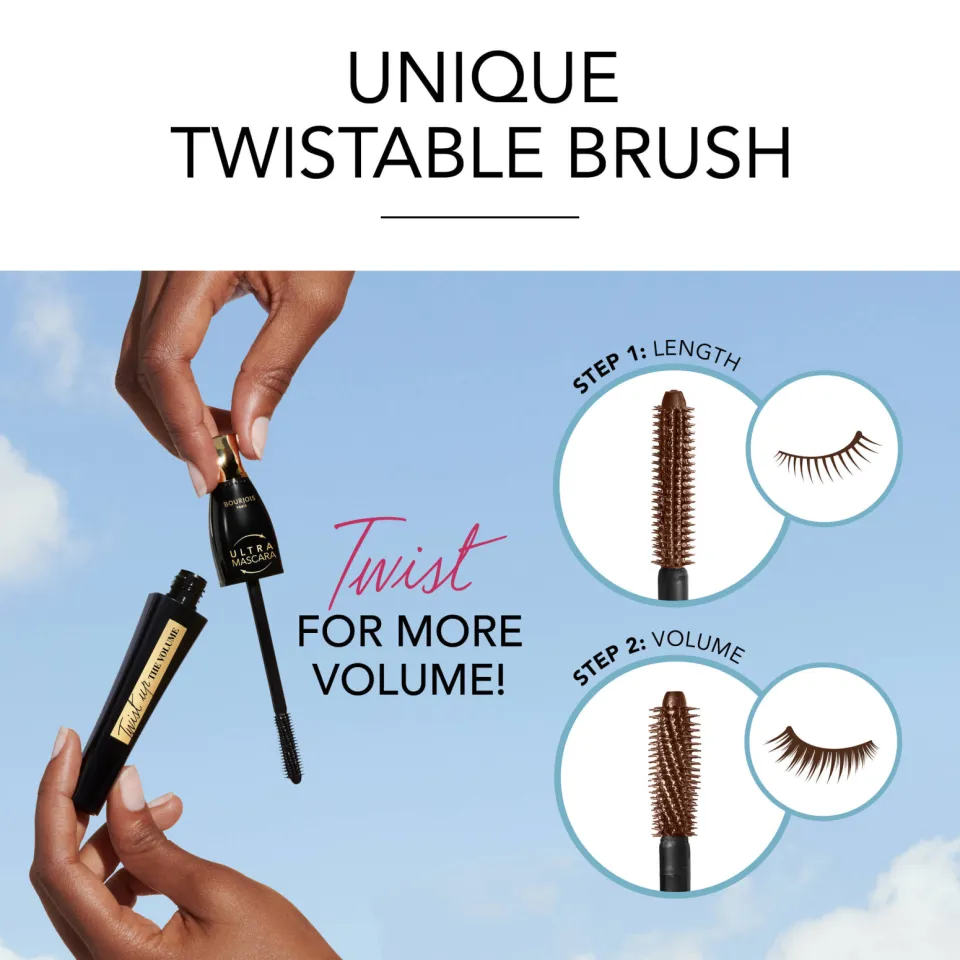 Bourjois Twist Up The Volume mascara 002 Ultra Brown, foto 3
