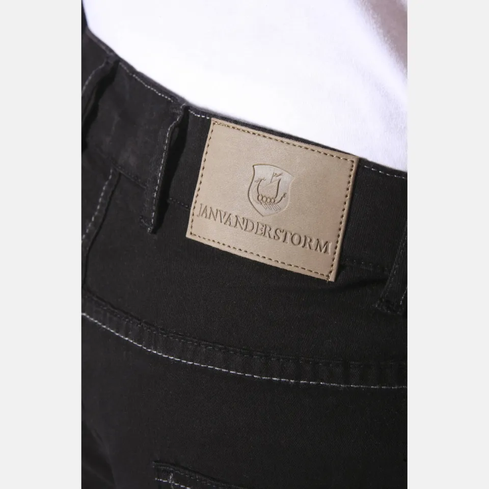 Jan Vanderstorm Skanni comfort fit broek zwart, foto 4