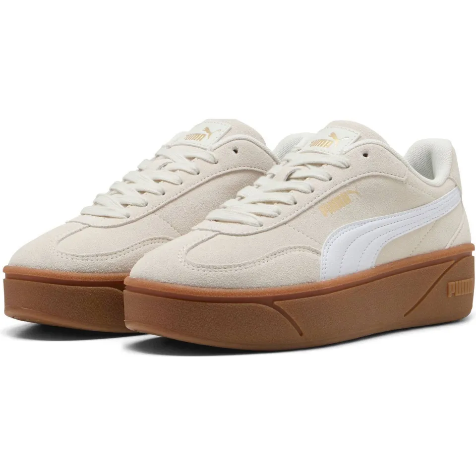 Puma Club II Era Platform sneakers beige, foto 6