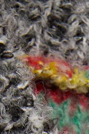 Desigual gebreide trui met print en wol - meerkleurig multi, foto 6