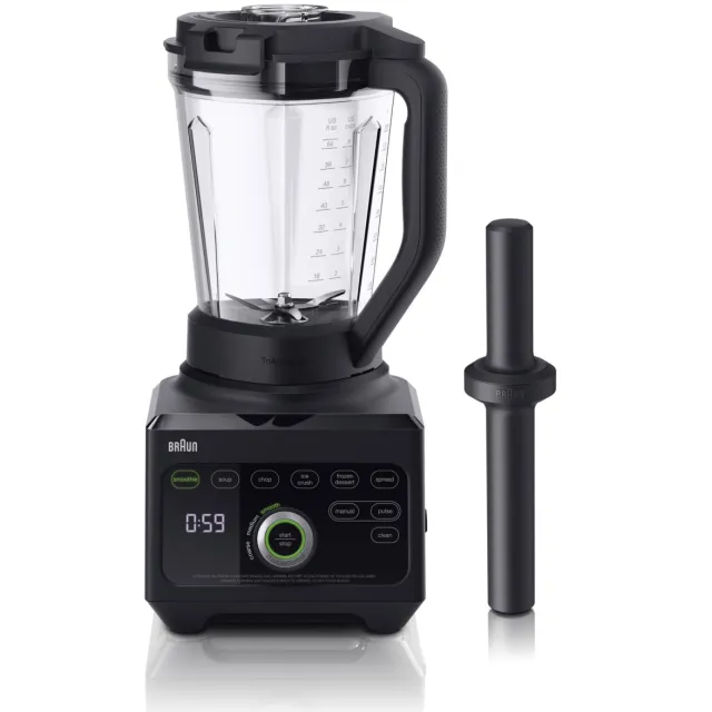 Braun JB 9040 BK PowerBlend 9 Blender, 1600W Zwart