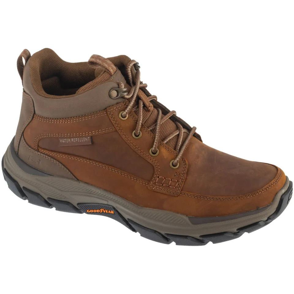 Skechers Respected Boswell wandelboots bruin, foto 2