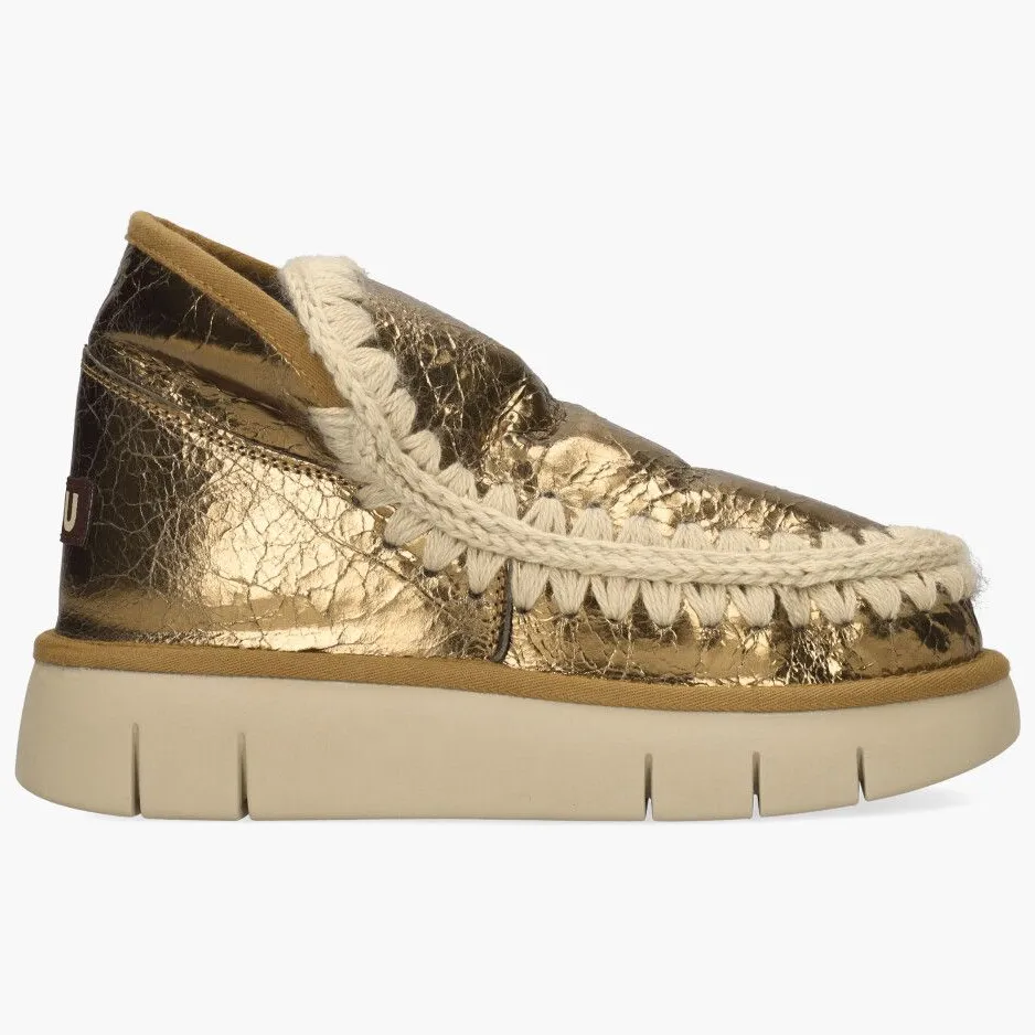 Mou Laarzen Mou Eskimo Bounce Sneaker Goud