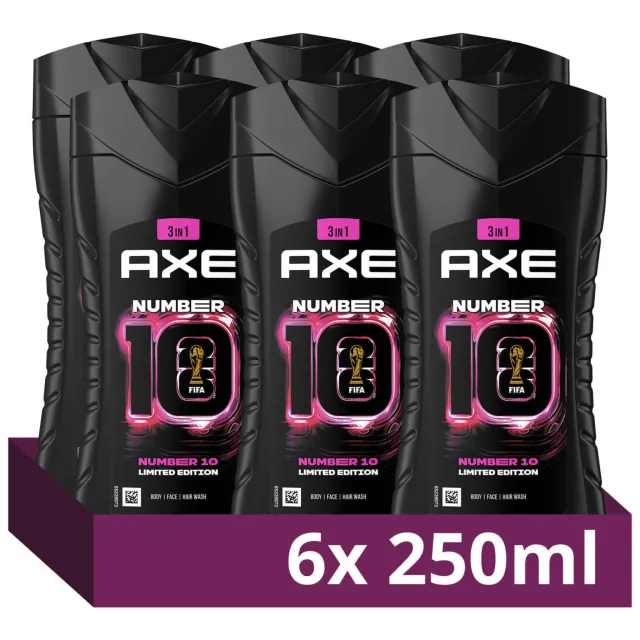 Axe Number 10 FIFA Limited Edition 3-in-1 douchegel, foto 2