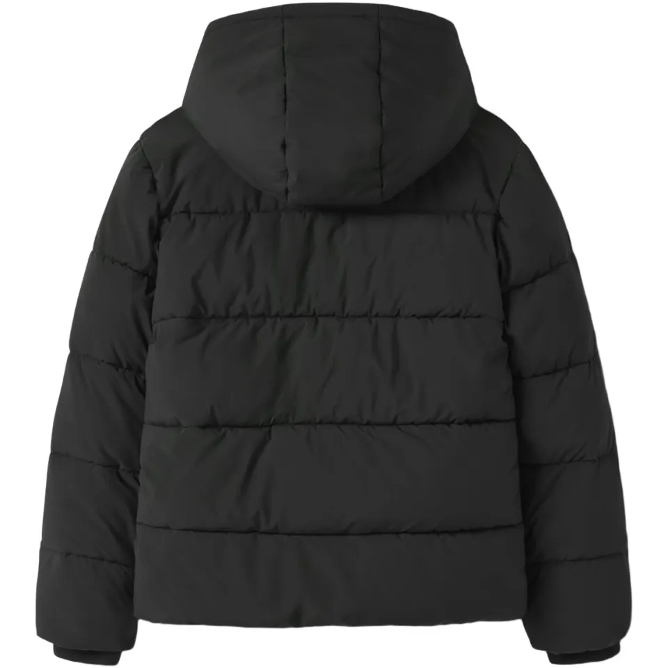 LMTD gewatteerde winterjas zwart, foto 2