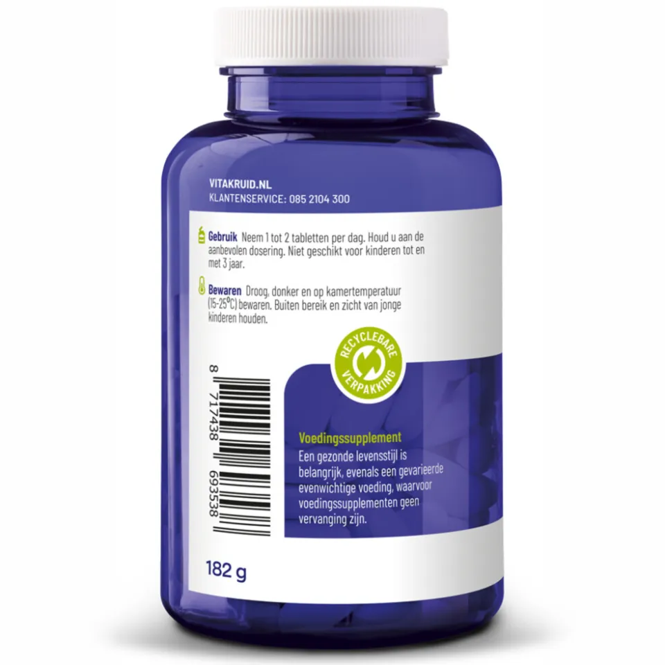 Vitakruid Magnesium 150 Tauraat tabletten