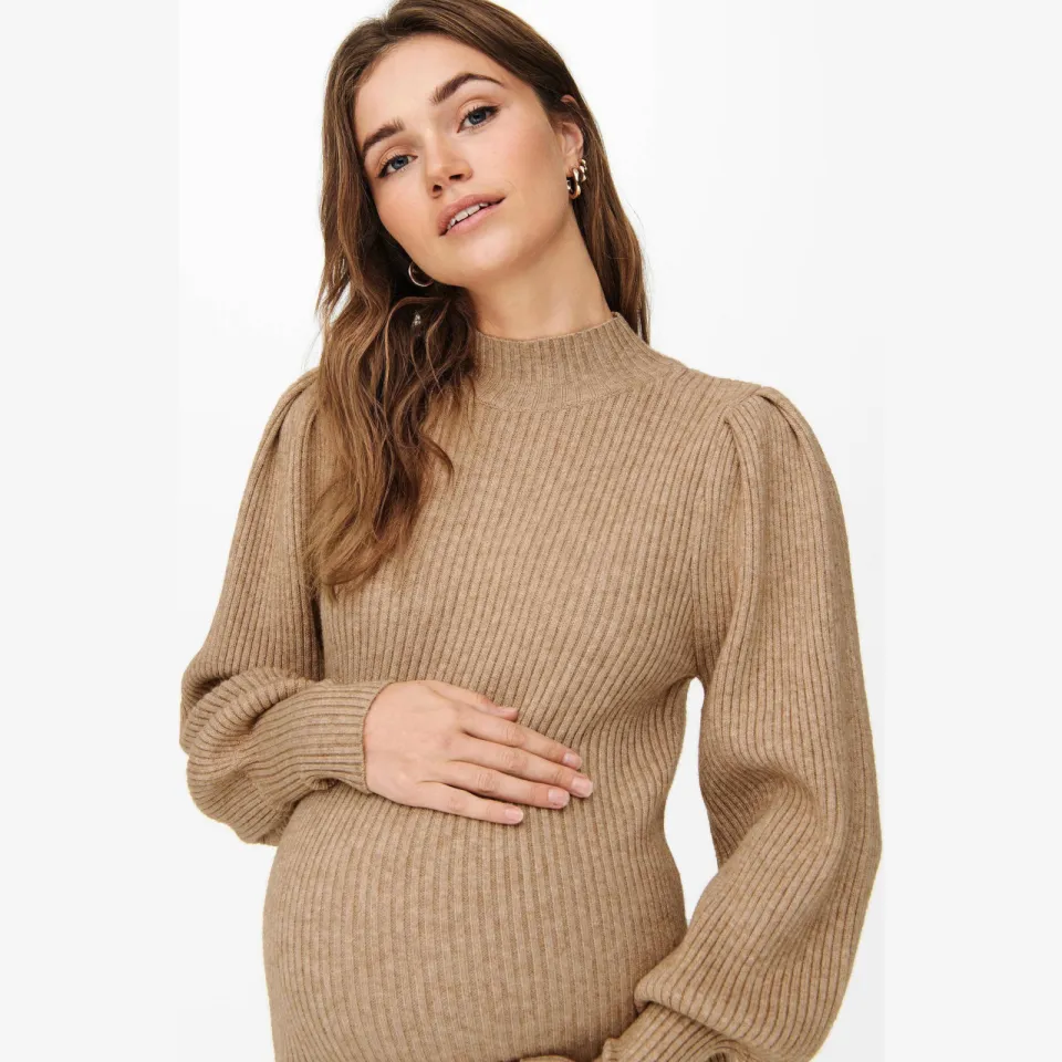 Only Maternity zwangerschapsjurk OLMKATIA bruin, foto 6