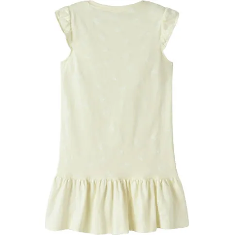 NAME IT KIDS A-lijn jurk geel, foto 2