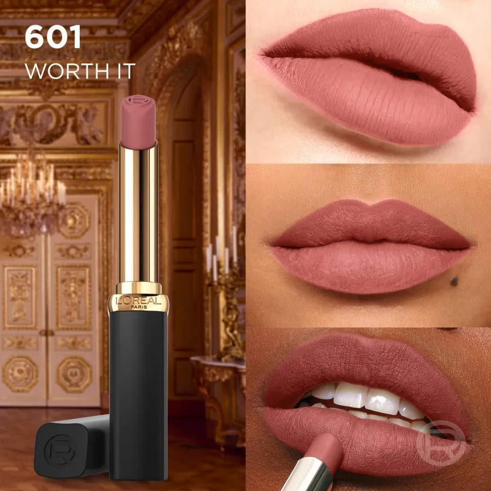 L'oréal Color Riche Intense Volume Matte lippenstift 601 Worth It roze, foto 5