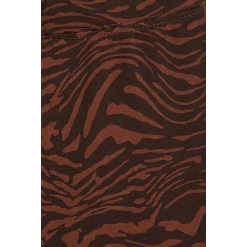WE Fashion flared leggings zwart/bruin (set van 2), foto 6