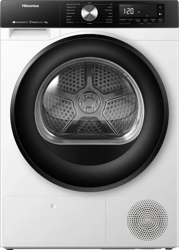 Hisense DH3S902BWCC warmtepompdroger wit, foto 2