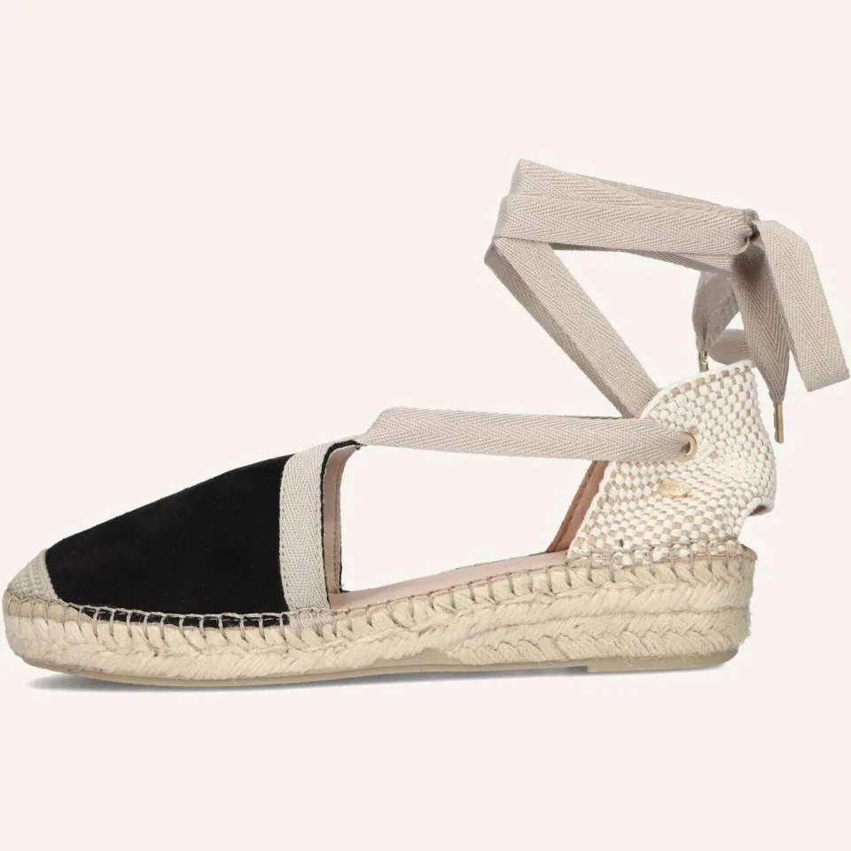Fred de la Bretoniere Espadrilles Romi Luz Zwart, foto 4