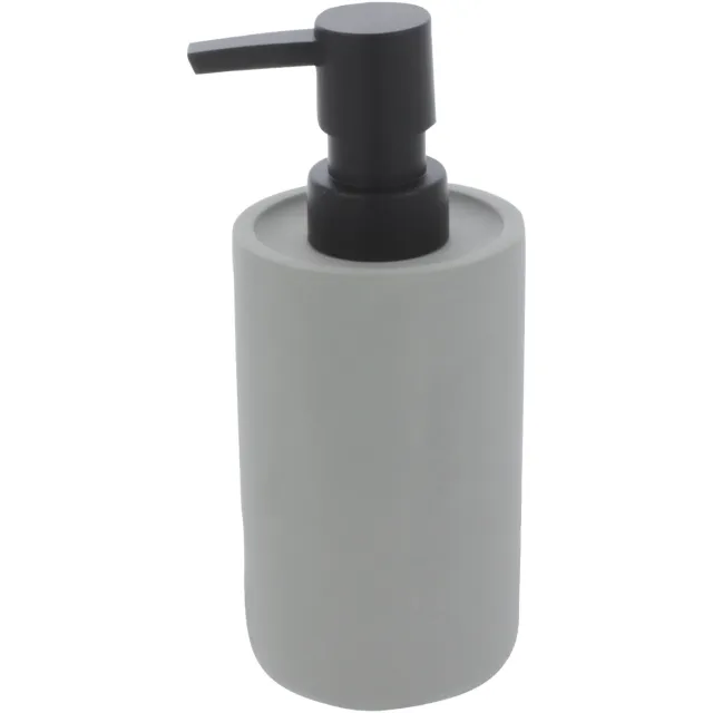 Differnz Zeepdispenser Differnz Jukon Rond 17x7x7cm Grijs